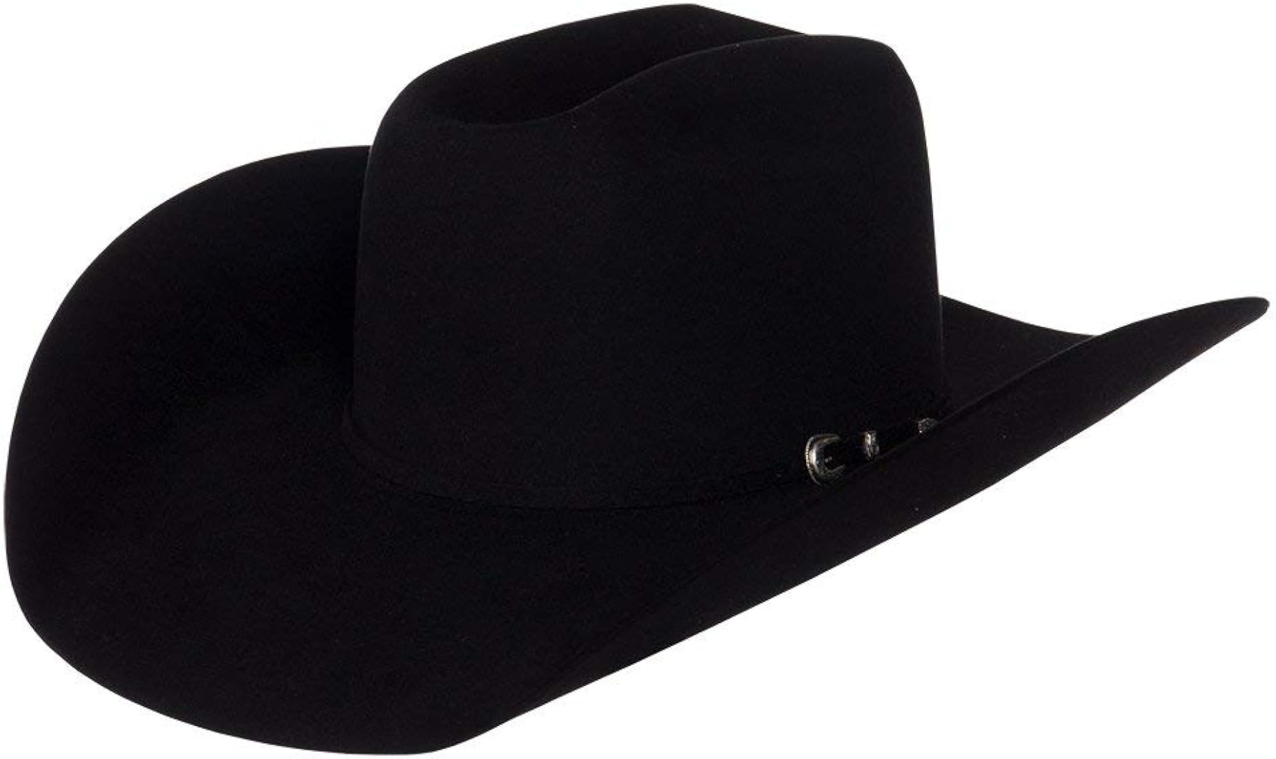 Buy RODEO KING Mens 5X Open Crown Felt Cowboy Hat 63/4 Black